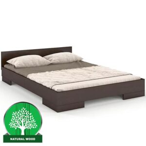 Posteľ drevené  buk Skandica Spectrum Nízka 90×200 Palisander
