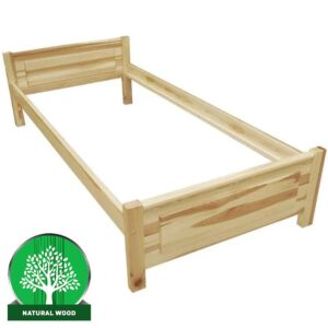 Posteľ L 120×200 borovica