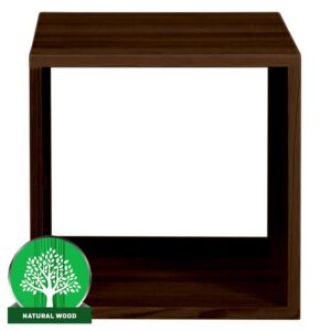 Regál box – otvorený borovica morená hnedý