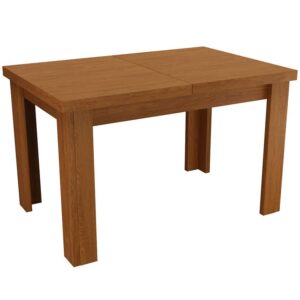 Rozkladací stôl 120/160x80cm jaseň svetlý