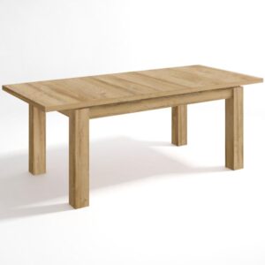Rozkladací stôl Havanna 160/206×90 cm Staromodny dub