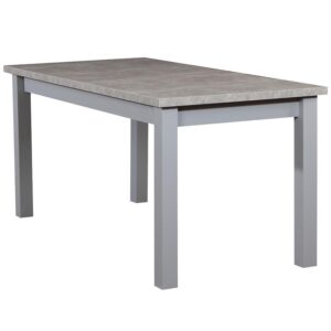Rozkladací stôl ST28 120/160x80cm betón DD