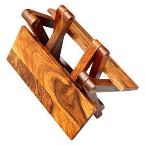 Skladací stolík 30x40x35 indický masív palisander