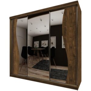 Skriňa Top 8 250 Tmavý jaseň