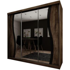 Skriňa Top 9 250 Tmavý jaseň