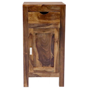 Skrinka do kúpeľne Amba 40x80x35 z indického masívu palisander