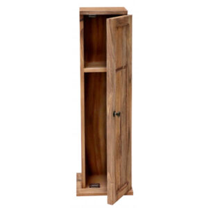 Skrinka na toaletný papier 20x80x20 indický masív palisander