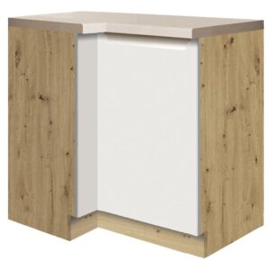 Skrinka do kuchyne Glamour 14d pravá White
