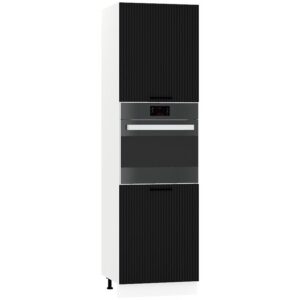 Skrinka do kuchyne  Kate d60pk 2133 pl čierny hrášok