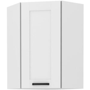 Skrinka do kuchyne LUNA biely/biely 60X60 GN-90 1F (45°)