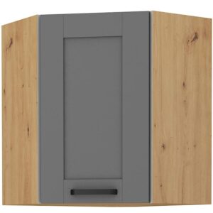 Skrinka do kuchyne LUNA DUSTGREY/ARTISAN 60X60 GN-72 2F (45°)