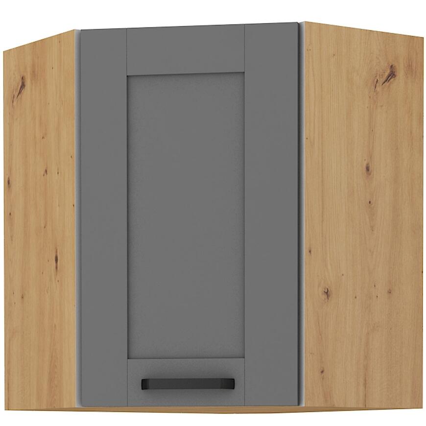 Skrinka do kuchyne LUNA DUSTGREY/ARTISAN 60X60 GN-72 2F (45°)