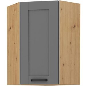 Skrinka do kuchyne LUNA DUSTGREY/ARTISAN 60X60 GN-90 1F (45°)