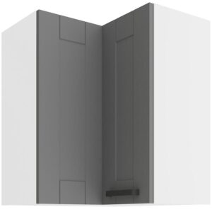Skrinka do kuchyne LUNA DUSTGREY/biely 60X60 GN-72 2F (90°)