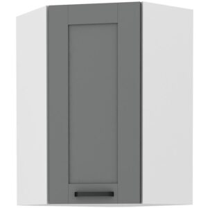 Skrinka do kuchyne LUNA DUSTGREY/biely 60X60 GN-90 1F (45°)