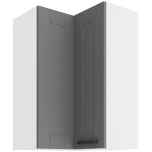 Skrinka do kuchyne LUNA DUSTGREY/biely 60X60 GN-90 2F (90°)