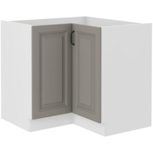 Skrinka Do Kuchyne Stilo Claygrey/Biely 90×90 Nd 2f Bb