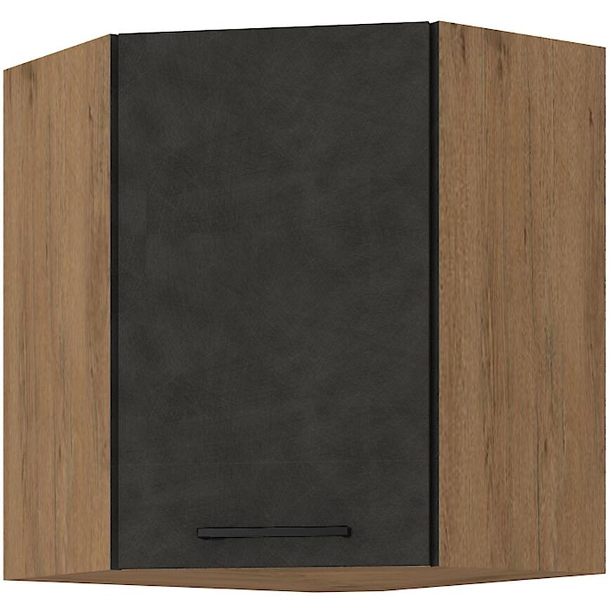 Skrinka do kuchyne VIGO GRAFIT MAT 60X60 GN-72 2F (45°)