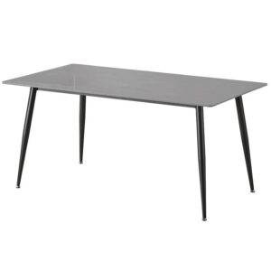Stôl Camilius 8356 Keramické/Čierna