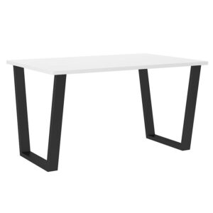 Stôl Cezar 138×90 – Biela