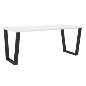Stôl Cezar 185×67 – Biela