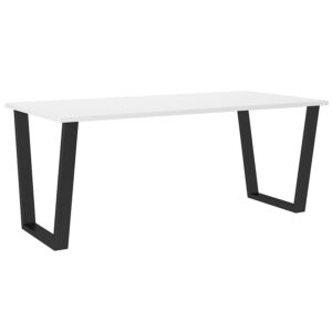 Stôl Cezar 185×90 – Biela