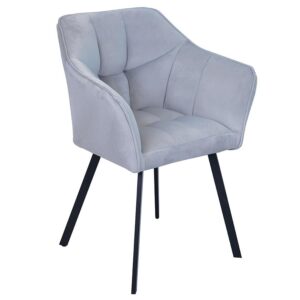 Stolička Nevada svetlosivá