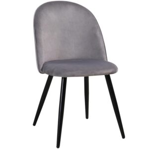 Stolička Rill 80107b-v8 sivá/čierna