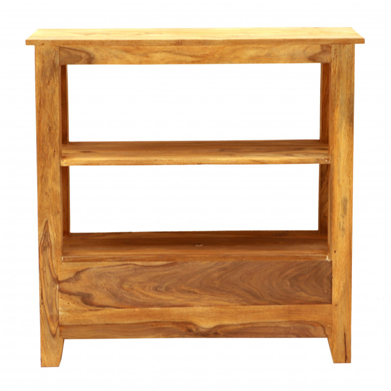 TV stolík, alebo konzolový stolík Jali 90x90x35 z indického masívu palisander – Obrázok 4