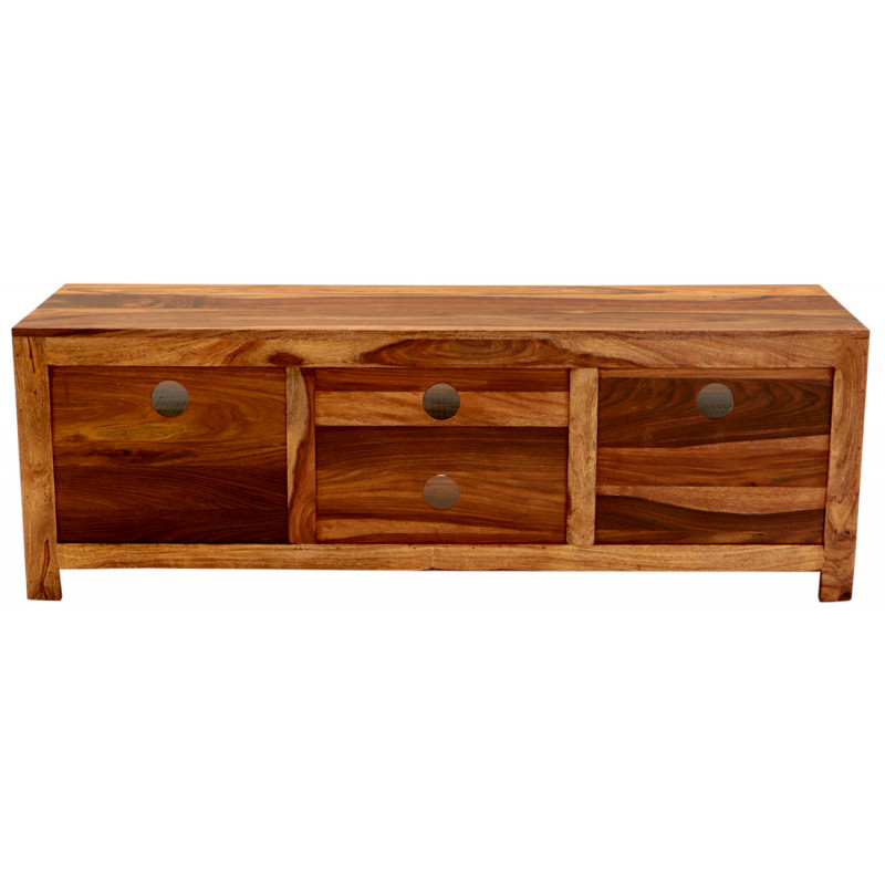 TV stolík Kali 150x50x45 indický masív palisander – Obrázok 3