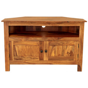 TV stolík rohový Rami 110x70x50 indický masív palisander
