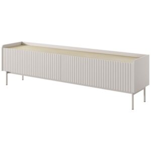 TV stolík Level RTV E 181 2d Beige/dub Scandi