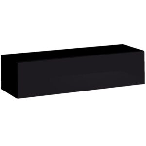TV stolík závesný Switch SW2 čierny