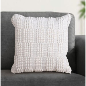 Vankúš GORBAN 45×45 cm z pravej vlny a juty