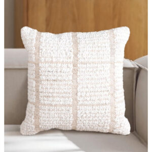 Vankúš KLIPAN  45×45 cm z pravej vlny a juty