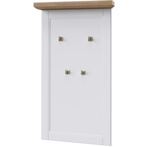 Vešiaková stena Tara Clk biela mat