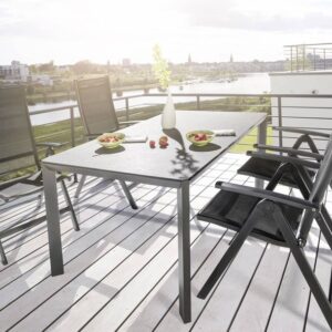 Polohovacie záhradné kreslo EASY Kettler