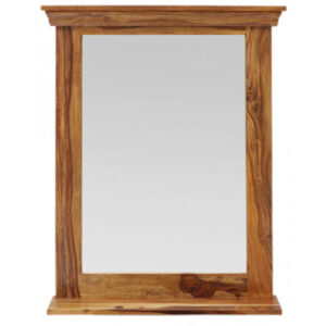 Zrkadlo do kúpeľne Jali 70×90 indický masív palisander