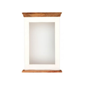 Zrkadlo Retro 70×90 indický masív mango