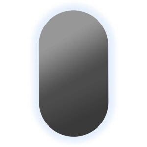 Zrkadlo LED oválne 50×90