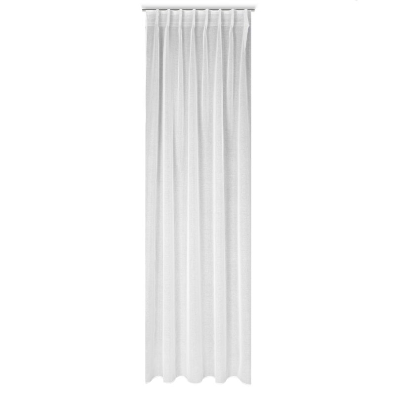 ArtFir Záclona LAYLA P | biela 140 x 300 cm – Obrázok 2