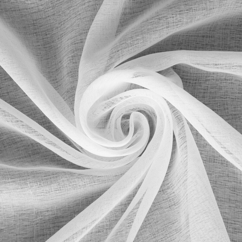 ArtFir Záclona LAYLA P | biela 140 x 300 cm – Obrázok 7