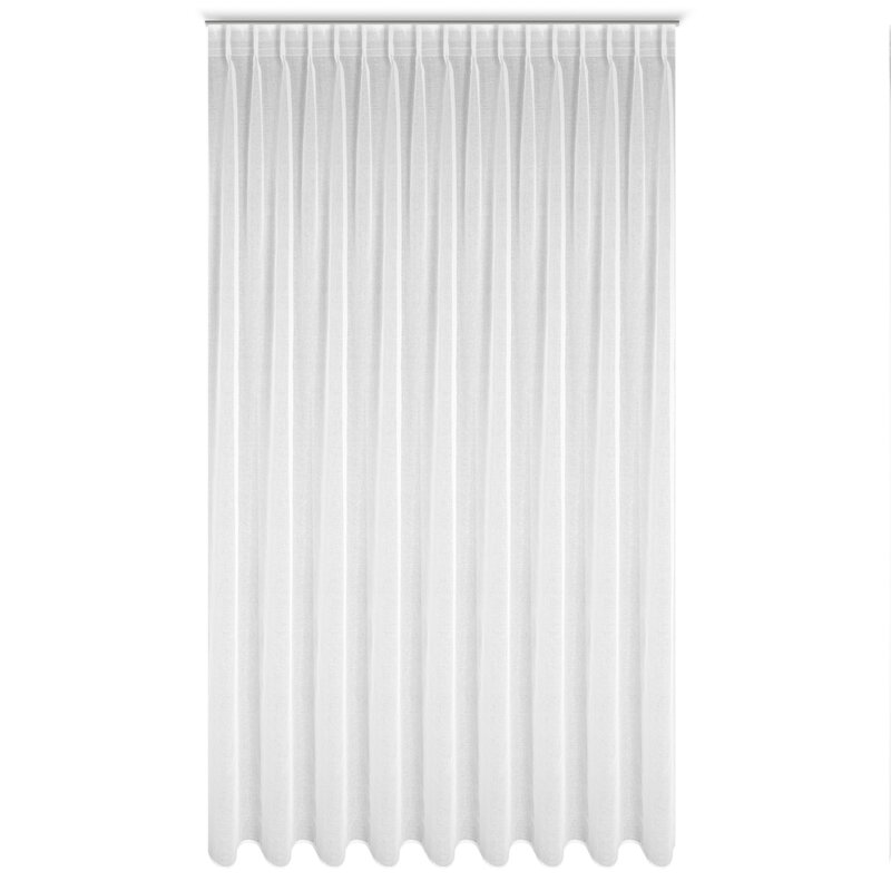 ArtFir Záclona LAYLA P | biela 300 x 300 cm – Obrázok 2