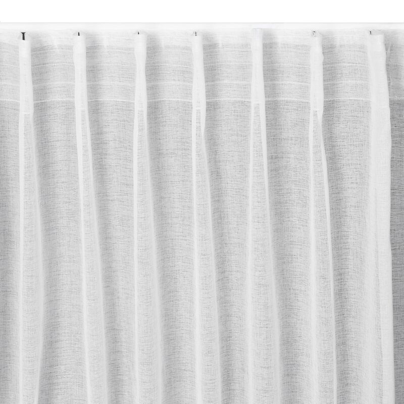 ArtFir Záclona LAYLA P | biela 300 x 300 cm – Obrázok 3