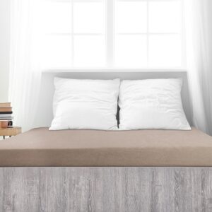 4Home froté prestieradlo Ideál orechová, 100 x 200 cm