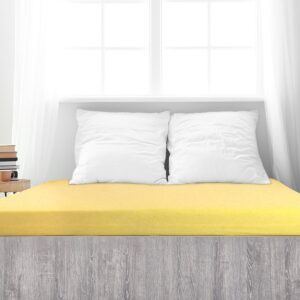 4Home froté prestieradlo Ideál žltá, 90 x 200 cm