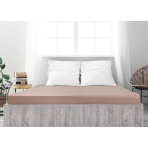 4Home jersey prestieradlo Ideál orechová, 140 x 200 cm