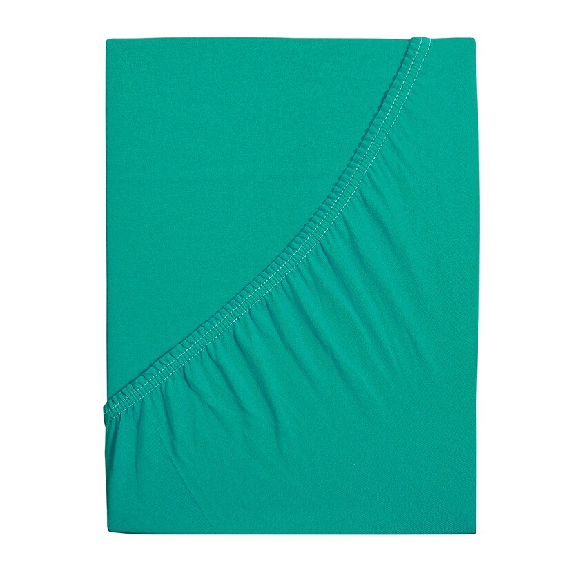 4Home jersey prestieradlo Ideál zelený tyrkys, 140 x 200 cm – Obrázok 2