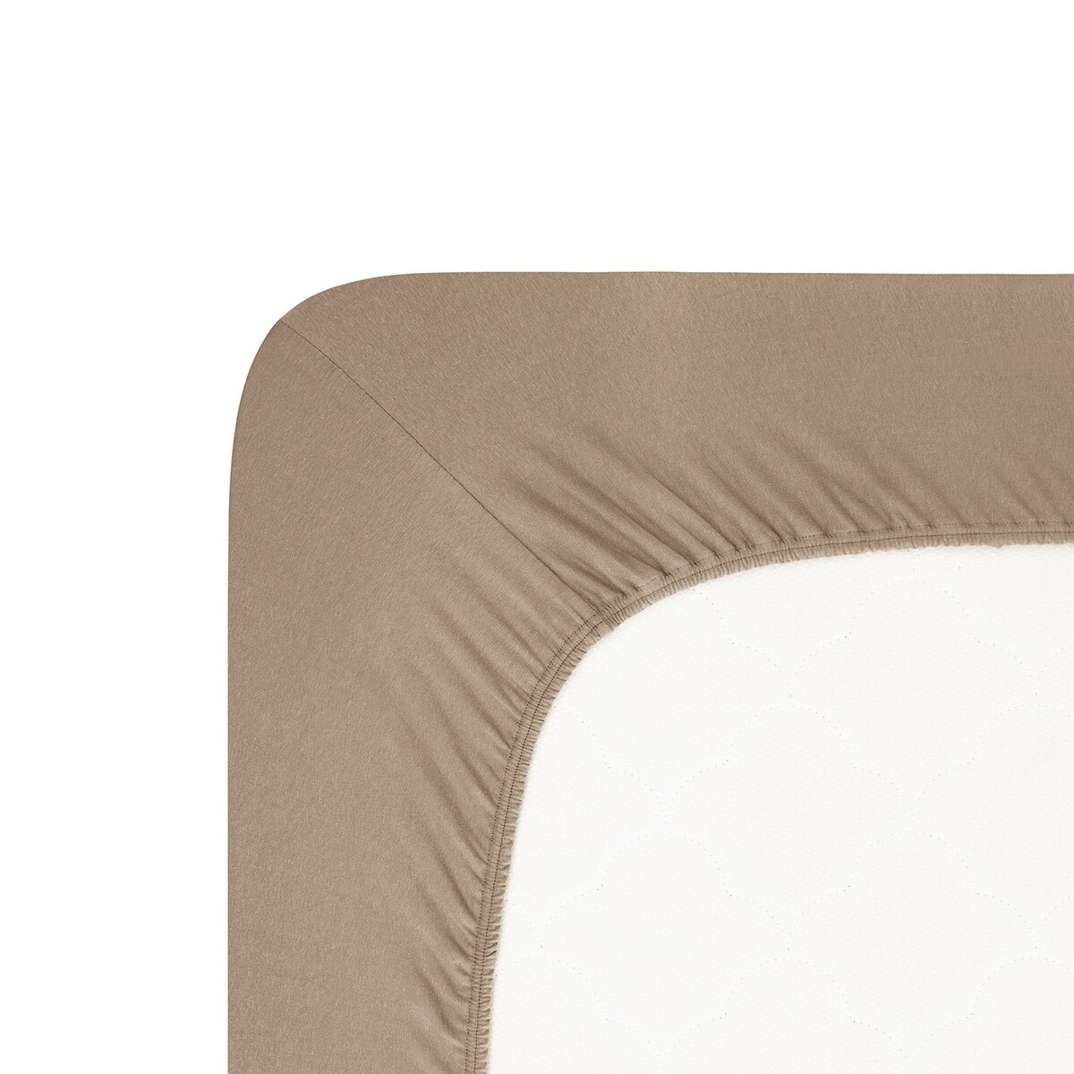 4Home jersey prestieradlo Lycra orechová, 160 x 200 cm – Obrázok 2