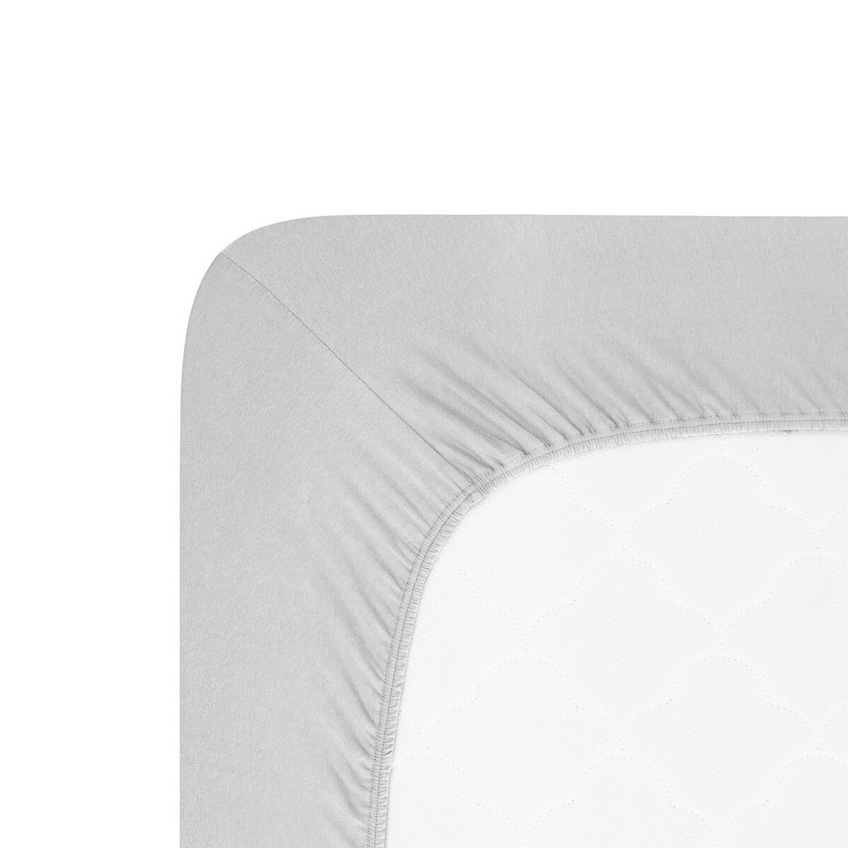 4Home jersey prestieradlo Lycra sivá, 100 x 200 cm – Obrázok 2